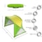 Leisure Sports Beach Tent Sun Shelter Sport Umbrella, UV Protection, Water Resistant and Carry for Families (Green) 357895PSD - alternate 3